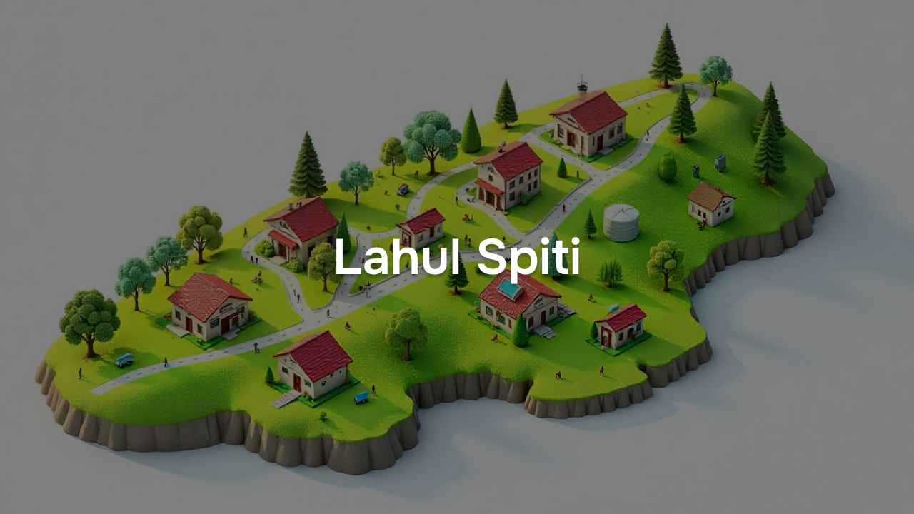 Village Amenities for Lahul Spiti District of Himachal Pradesh, 2011